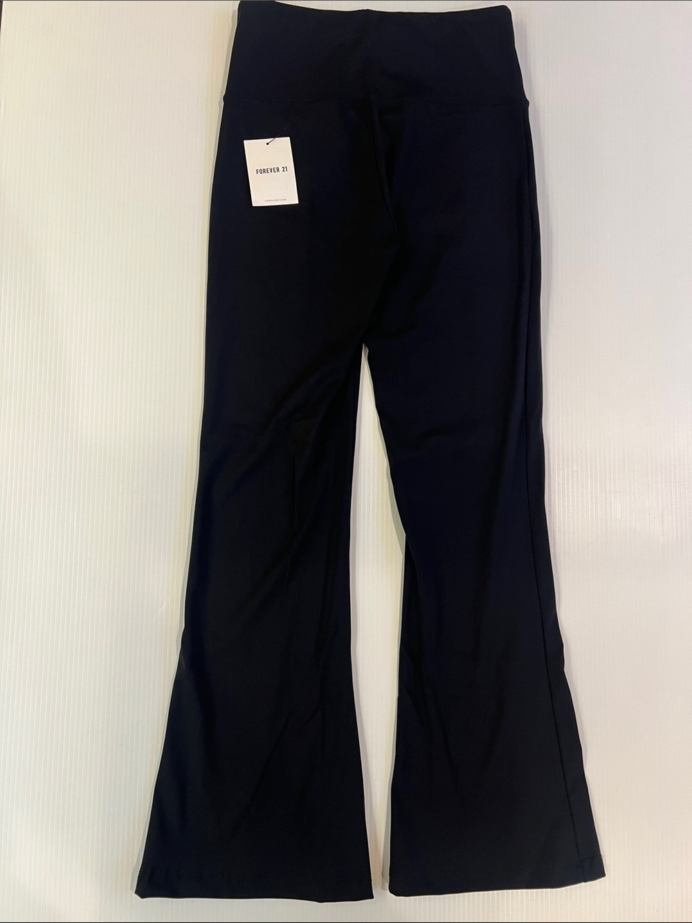 New Forever 21 Women’s Black Flared Pants in Size Small - Picture 4 of 6